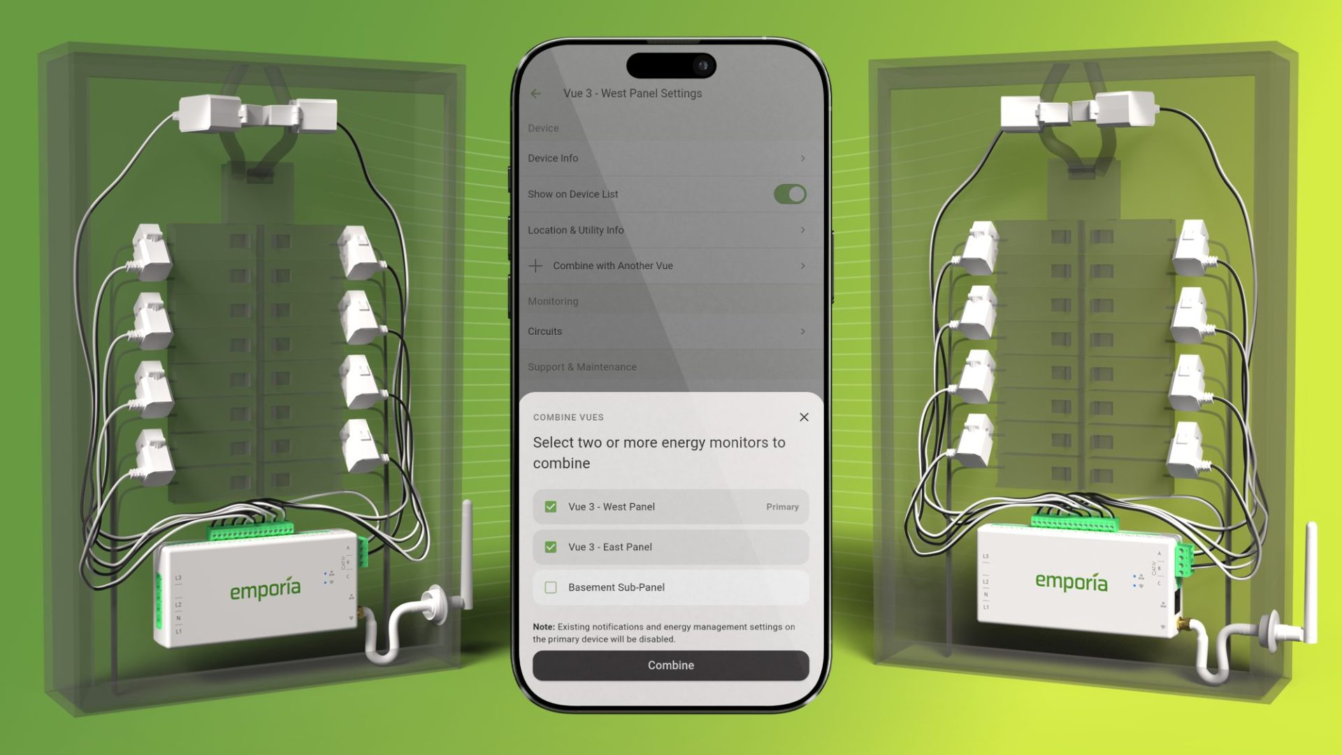 See Your Total Home Energy in One Place: Introducing Combined Vues